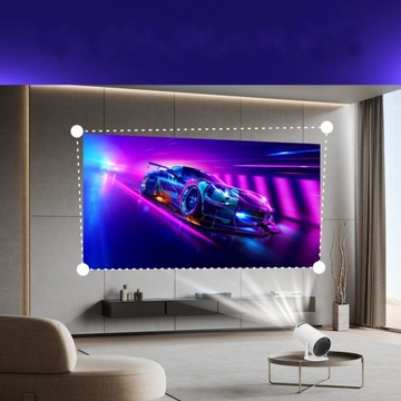 ПРОЕКТОР ПРОЕКТОР ANDROID TV WIFI ПОРТАТИВНЫЙ УМНЫЙ ДИНАМИК