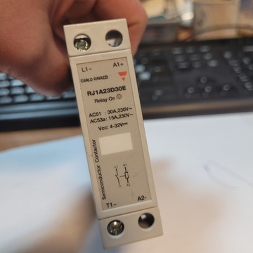 RJ1A23D30E реле управления 30А 230В