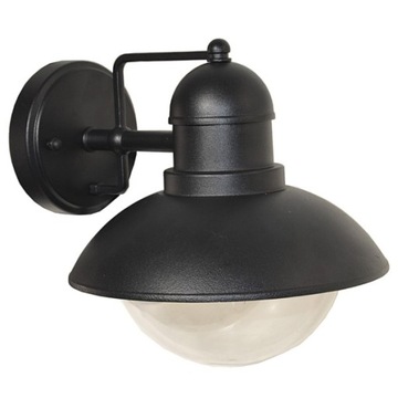 Lampa Elewacyjna Ogrodowa ZEWNĘTRZNA Adda Kinkiet 1xE27 LED CZARNY