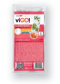 Woreczki z suwakiem Vigo 2l 6x