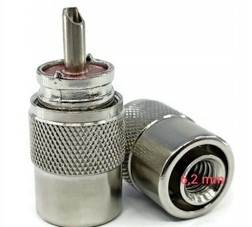 ДЛИННАЯ ЗАГЛУШКА UC1 PL259 H155 6,2 мм