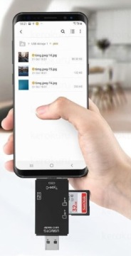 КАРТРИДЕР SD MicroSD TF USB USB-C MICRO-USB OTG