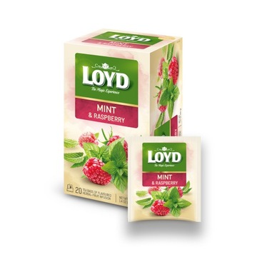 Herbata LOYD Mięta z maliną 20 szt