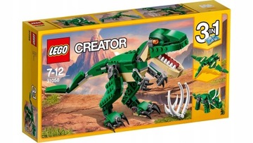 LEGO CREATOR 3W1 31058 POTĘŻNE DINOZAURY 7+ NOWE