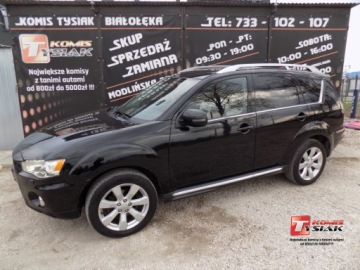 Mitsubishi Outlander II 2009 Mitsubishi Outlander BIALOLEKA 2.0 T.Diesel (170 KM) 4X4, 2009r. prod. K