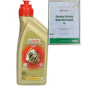 CASTROL TRANSMAX CVT 1L OLEJ PRZEKŁADNIOWY VW / Audi TL 52180