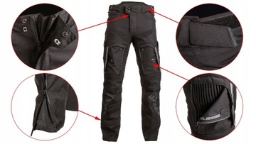 ТЕКСТИЛЬНЫЕ БРЮКИ REBELHORN PATROL ЧЕРНЫЕ XL