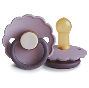 FRIGG Smoczek 6m+ Daisy Kauczuk Lavender Haze