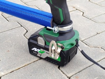 ТУРБОЗМИОТ - измельчитель сорняков для брусчатки - с приводом от отвертки