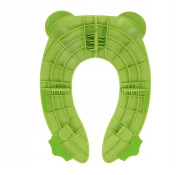 ЧЕХОЛ НА УНИТАЗ, ТУРИСТИЧЕСКИЙ, СКЛАДНОЙ, ПРОТИВОСКОЛЬЗЯЩИЙ, КОМФОРТНЫЙ, ЗЕЛЕНЫЙ