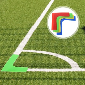 4 SZT. MARKERÓW KĄTA PROSTEGO DO TRENINGU NA KORCIE TENISOWYM
