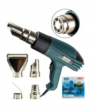 BASS POLSKA OPALARKA ELEKTRYCZNA 2000W 2B 4 DYSZE