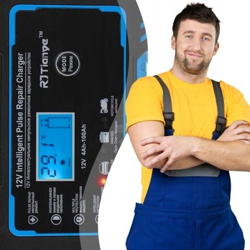 АВТОМАТИЧЕСКИЙ ИНТЕЛЛЕКТУАЛЬНЫЙ ВЫПРЯМИТЕЛЬ ЗАРЯДНОЕ УСТРОЙСТВО LCD 12V 6A