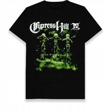 Modna koszulka męska Cypress Hill ''IV'' Skull