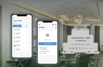BleBox SwitchBox DIN Интеллектуальное реле WIFI