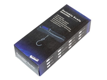Ручные весы для багажа, 40 кг/10 г, карманные весы с ЖК-дисплеем + батарейки