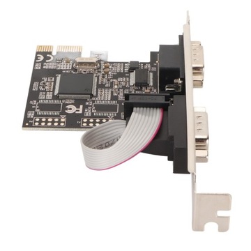 Плата последовательного адаптера PCIe RS232, 250 Кбит/с, 2 порта PCI Express X1 A3
