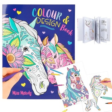 KOLOROWANKA COLOUR & DESIGN MISS MELODY 12452