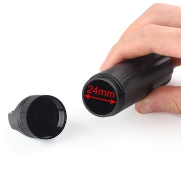 Водонепроницаемые капсульные аксессуары EDC сочетаются с оранжевым цветом ALU.