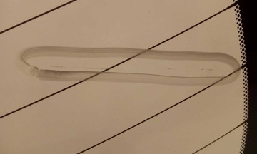 NOVÁ SKLO (OKNO) ZADNÍ NISSAN PULSAR 2014- OHŘÍVAČ ORIG.