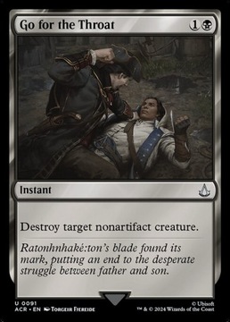 MtG: Go for the Throat (ACR)