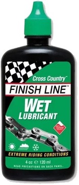 Smar do łańcucha Finish Line mokre warunki 120 ml