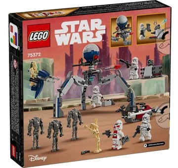 LEGO Star Wars - Zestaw bitewny z żołnierzem armii klonów i droidem 75372
