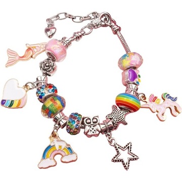 НАБОР ДЛЯ ИЗГОТОВЛЕНИЯ БРАСЛЕТОВ, ОЖЕРЕЛЬЕ, КУЛОНОВ, БУСИН + КОРОБКА