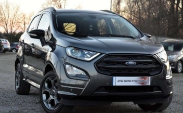 Ford Ecosport II SUV Facelifting 1.0 EcoBoost 125KM 2019 Ford EcoSport ST-line Idealny LED skora ALCANTARA navi. Benzyna 125KM, zdjęcie 16