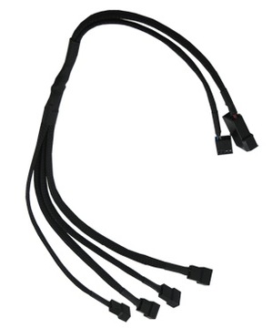 Gelid Rozgałęziacz 4pin PWM na 4x4pin 30cm Molex