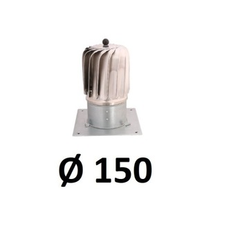 Turbowent TULIPAN 150 CHAL podstawa kwadratowa