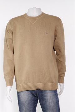 Tommy Hilfiger sweter bluzka bawełna beż R.L