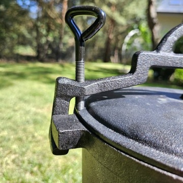 ОХОТНИЧНЫЙ ЧУГУННЫЙ КАУДЕЛЬ 8Л ДЛЯ КОСТРА ВЕНГЕРСКИЙ КОТЕЛОК Жареное рагу