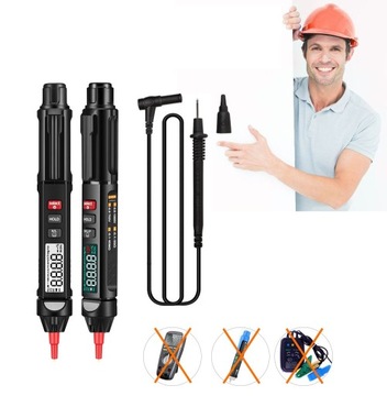 ТЕСТЕР НАПРЯЖЕНИЯ МУЛЬТИМЕТР ФАЗОМЕТР True RMS 3в1