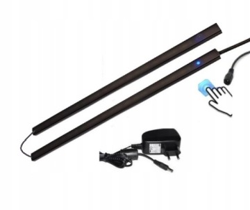 OSWIETLENIE LED PODSZAFKOWE 300 cm. CZARNA 2x150