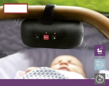 Zazu Robby Автоматическая детская коляска-качалка