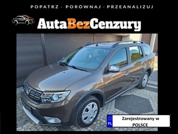 Dacia Logan II MCV Facelifting 0.9 TCe 90KM 2017 Dacia Logan 0.9i 90KM Stepway S&amp;S Laureate