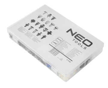 Zestaw spinek samochodowych Honda, 418 sztuk, Neo Tools 11-956
