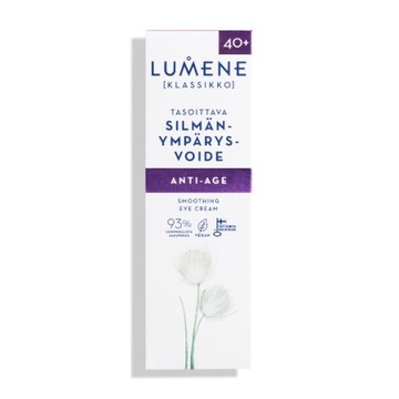 LUMENE KLASSIKKO ANTI-AGE Wygładzający krem pod oczy 15ml
