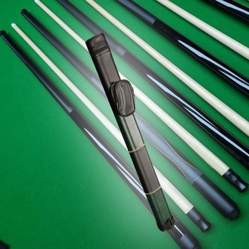 Billiard cue case 1/2 billiard cue case for billiard cue