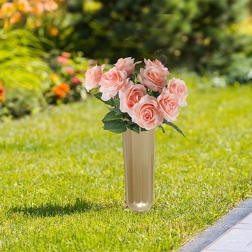 Кладбищенские вазы Цветочные горшки Художественные вазы Прочный контейнер в винтажном стиле Aureate