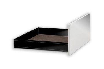 Komplet - Szuflada LEGRABOX L-400 Wys. M 40kg Expando ZF7M70E2 Czarny BLUM