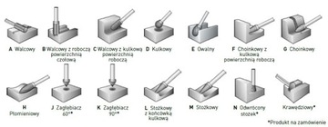 ВРАЩАЮЩИЙСЯ НАПИЛЬНИК X ТИП A, ХВОСТОВИК 6 x 16, 6 VHM