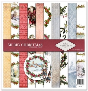 Набор папье-маше для скрапбукинга 30x30 - Itd Collection - Merry Christmas