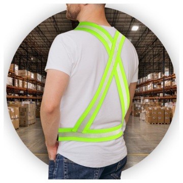 СВЕТООТРАЖАЮЩИЙ ЖГУТ МОТОЦИКЛ ВЕЛОСИПЕД СВЕТООТРАЖАЮЩИЙ ЖИЛЕТ ДОРОГА БЕГ СИЛЬНЫЙ