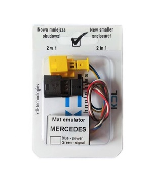 Emulator maty Mercedes C W203 2005-2007 Wtyczki