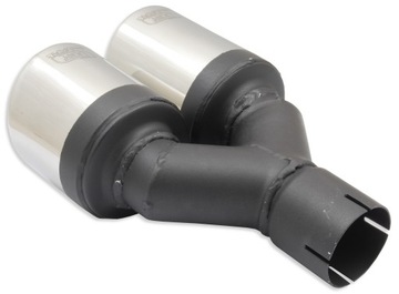 Декоративный наконечник глушителя ULTER, двойной RIGHT 100