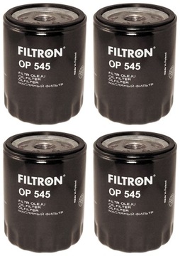 4× FILTRON OP 545 FILTR OLEJE