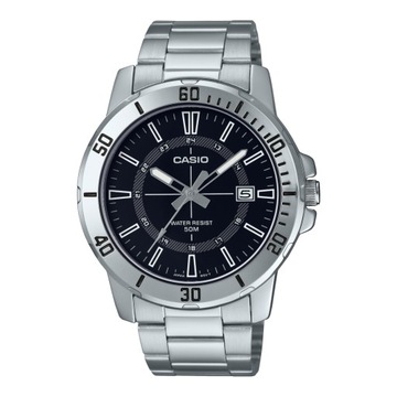 ZEGAREK MĘSKI CASIO MTP-VD01D MODNY + PUSZKA