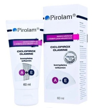 Pirolam Szampon przeciwłupieżowy z witaminą A + E 60 ml